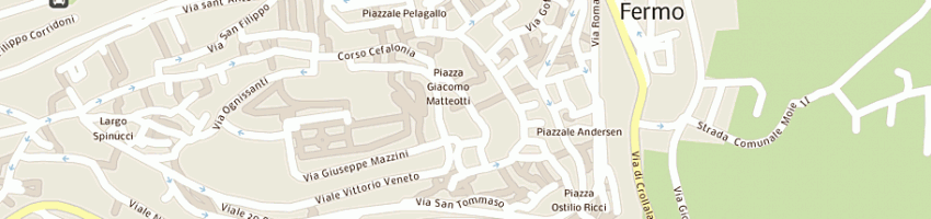 Mappa della impresa agenzia 2 srl a FERMO