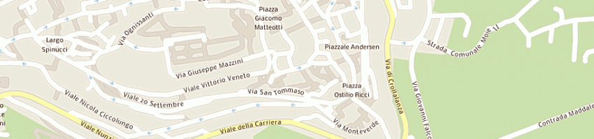 Mappa della impresa famiglia nuova a FERMO