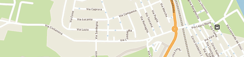 Mappa della impresa big di bompadre giancarlo e c snc a CIVITANOVA MARCHE