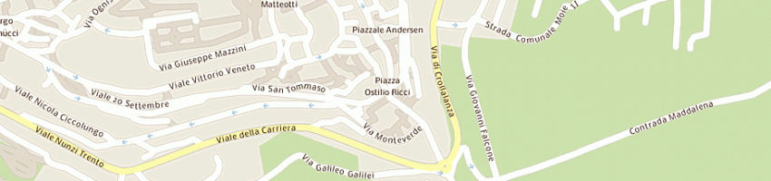 Mappa della impresa studio tecnico dionisi medori procaccini pierfrancesco a FERMO