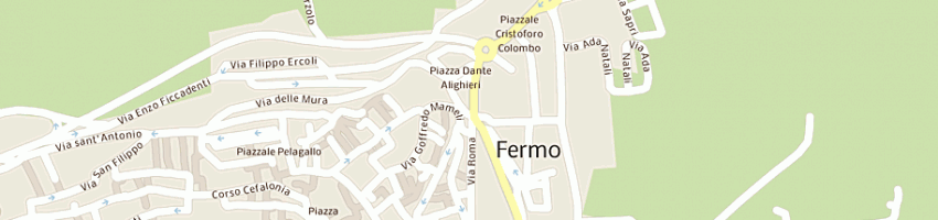 Mappa della impresa cap's pub di cappella gabriele a FERMO