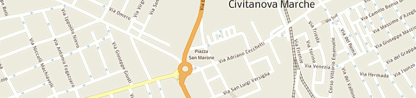 Mappa della impresa cicchi lucio a CIVITANOVA MARCHE