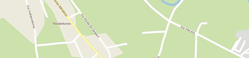 Mappa della impresa maglificio tosti di t agostini e c snc a SANT EGIDIO ALLA VIBRATA