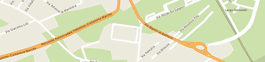 Mappa della impresa conti sandro agente sai a CIVITANOVA MARCHE
