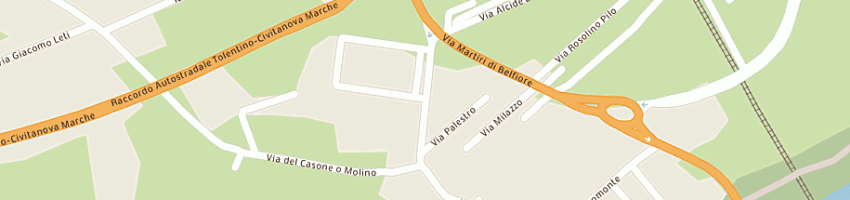 Mappa della impresa vira (spa) a CIVITANOVA MARCHE
