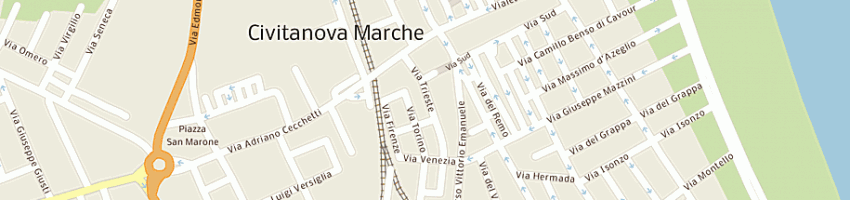 Mappa della impresa gitto delpino a CIVITANOVA MARCHE