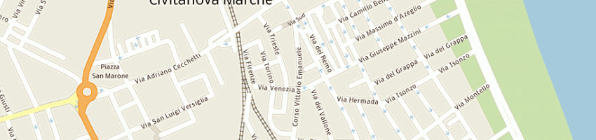 Mappa della impresa telefonica srl a CIVITANOVA MARCHE
