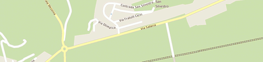 Mappa della impresa secamm di parisani floriana e c snc a CASTORANO