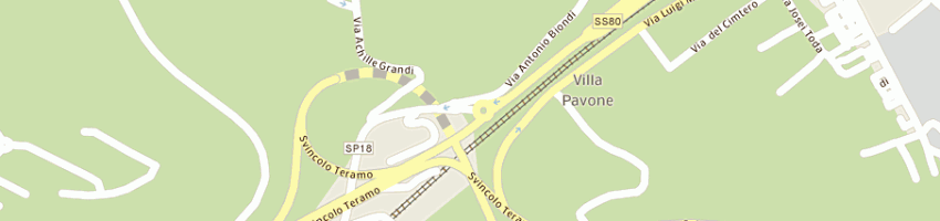 Mappa della impresa ambulatorio veterinario centr veter teramano dssa fiore elisabetta a TERAMO
