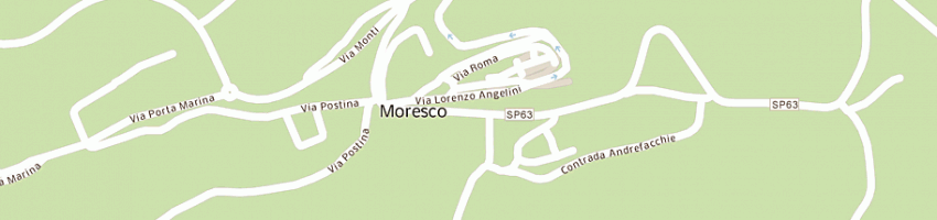 Mappa della impresa de santis francesco a MORESCO