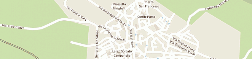 Mappa della impresa frangiamone vincenzo a RACALMUTO