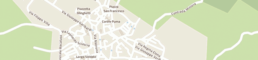 Mappa della impresa fratelli saccomando salvatore e giacomo e c snc a RACALMUTO