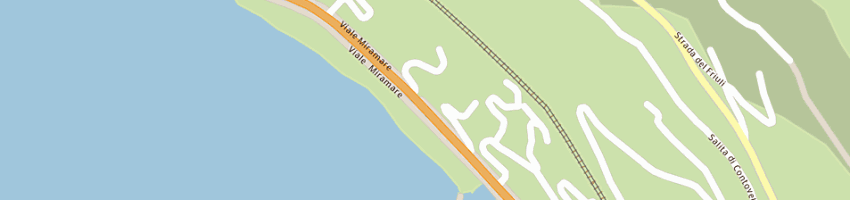 Mappa della impresa california inn di franco giorgini e c snc a TRIESTE