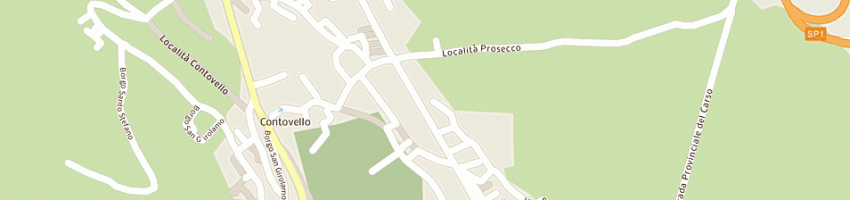Mappa della impresa alimentari viesse di vascotto nevio e c snc a TRIESTE