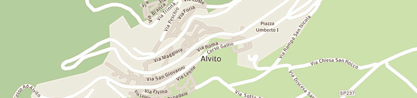 Mappa della impresa flli fantozzi sas di giuseppe, franco e c a ALVITO