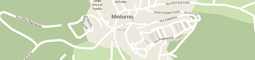 Mappa della impresa mone giuseppe a MINTURNO