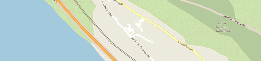 Mappa della impresa daneu bruno a TRIESTE
