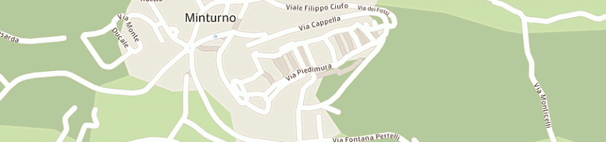 Mappa della impresa istituto suore orsoline del s cuore a MINTURNO
