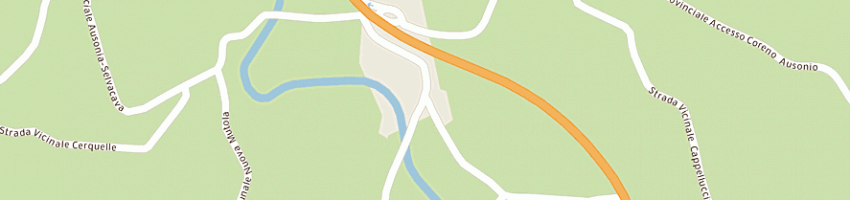 Mappa della impresa castelli mario pasquale giuseppe a AUSONIA