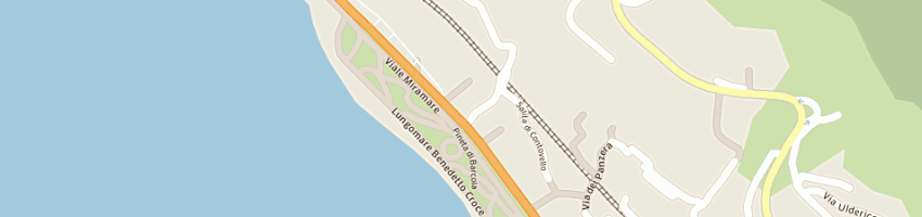 Mappa della impresa trattoria al pescatore a TRIESTE