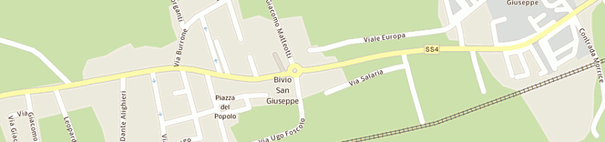 Mappa della impresa panificio dezzi di dezzi giordano a COLLI DEL TRONTO