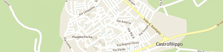 Mappa della impresa bruccoleri irene a CASTROFILIPPO