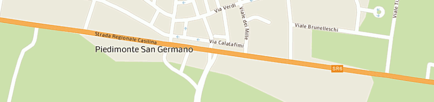 Mappa della impresa easy rider store di vignola sabrina a PIEDIMONTE SAN GERMANO