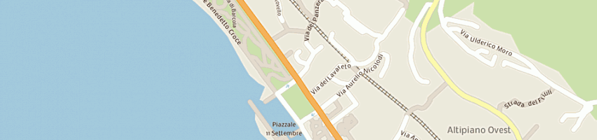 Mappa della impresa bazar riviera di maier eleonora e armone hilda - snc a TRIESTE