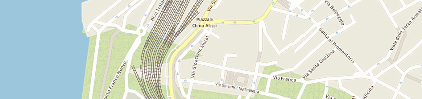Mappa della impresa cappel giorgio a TRIESTE