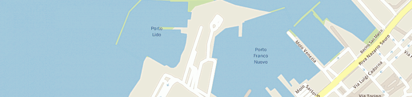 Mappa della impresa sub sea club trieste a TRIESTE