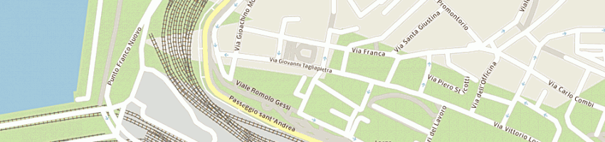 Mappa della impresa franco puzzo editore srl a TRIESTE