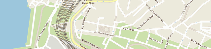 Mappa della impresa la fornitrice srl a TRIESTE