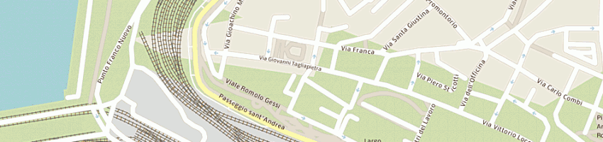 Mappa della impresa geromella lucia a TRIESTE