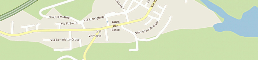 Mappa della impresa comune di penna sant'andrea a PENNA SANT ANDREA