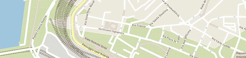 Mappa della impresa pasticceria visintin a TRIESTE