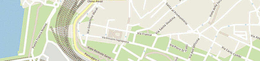 Mappa della impresa pregarc franco a TRIESTE