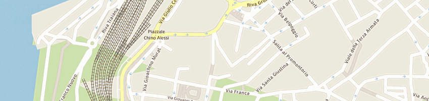 Mappa della impresa carrozzeria nino a TRIESTE