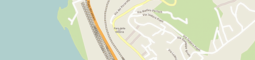 Mappa della impresa faro della vittoria a TRIESTE