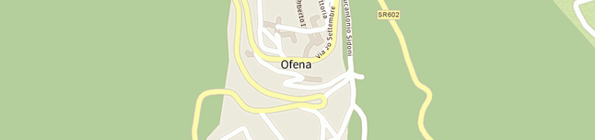 Mappa della impresa fulminis giuliano a OFENA