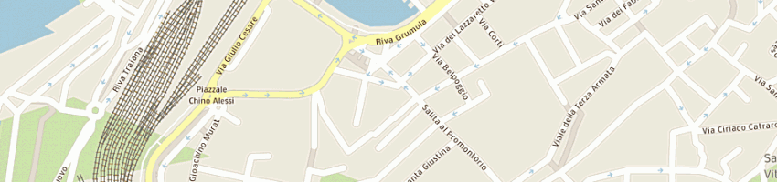 Mappa della impresa i magazzini delta srl a TRIESTE