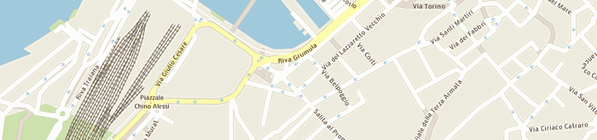 Mappa della impresa copetti simonetta a TRIESTE