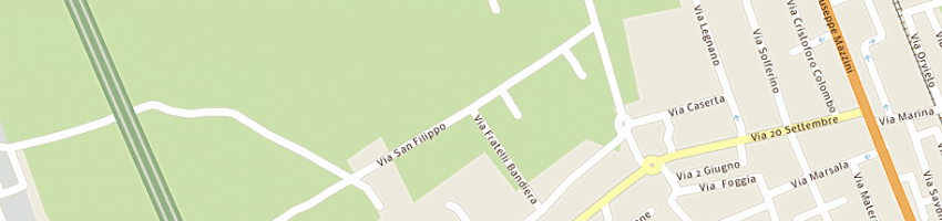 Mappa della impresa agostini gianfranco a FERMO