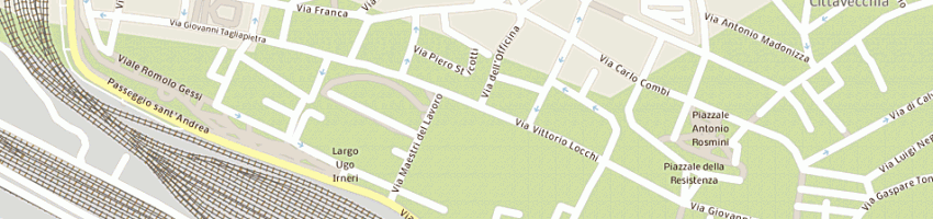 Mappa della impresa autovie venete spa a TRIESTE