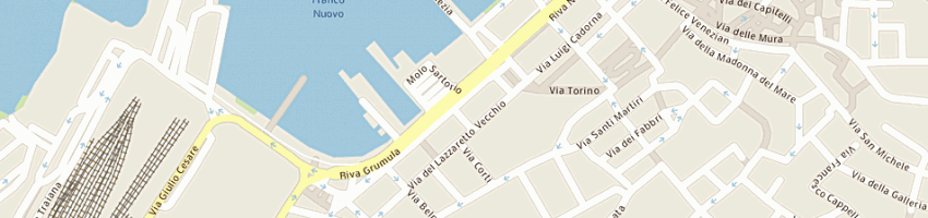 Mappa della impresa spangher (srl) a TRIESTE