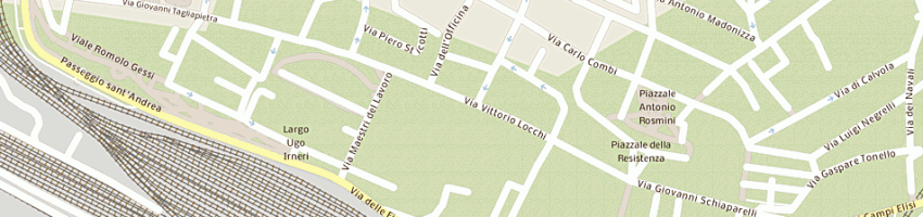 Mappa della impresa effe a srl a TRIESTE