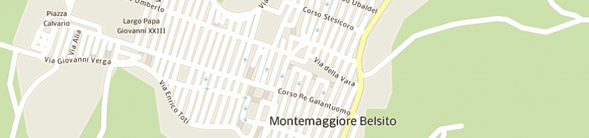 Mappa della impresa comune di montemaggiore belsito a MONTEMAGGIORE BELSITO