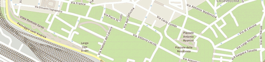 Mappa della impresa bar elena a TRIESTE