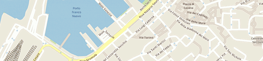 Mappa della impresa tuswag srl a TRIESTE