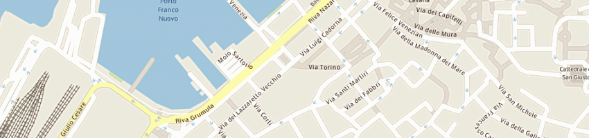 Mappa della impresa centrocontabile di viani alessandro e ivanoeu sas a TRIESTE