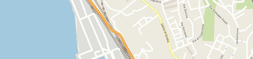 Mappa della impresa unione sportiva roianese a TRIESTE